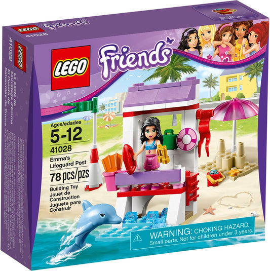LEGO 41028 Emma's Lifeguard Post with Dolphin