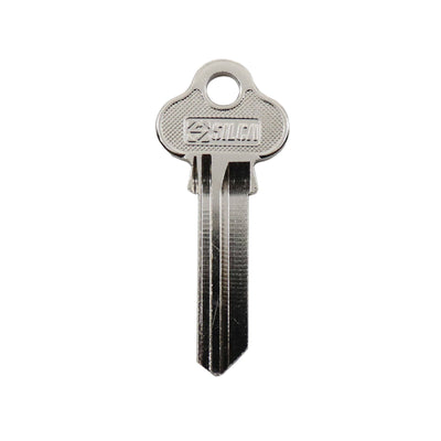 EHI Silver Blank Key - 55mm Nickel Plated Brass - Easy To Carry