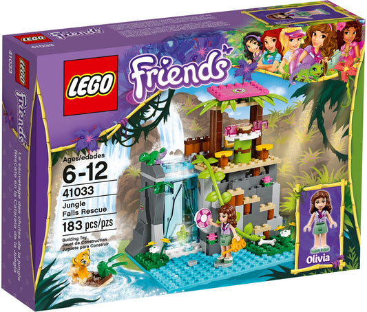 LEGO 41033 Jungle Falls Rescue: Save the Tiger Cub! - Auzzistore