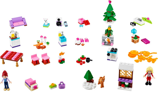 LEGO 41040 Friends Advent Calendar: Christmas Countdown Fun – view 2 - Auzzistore