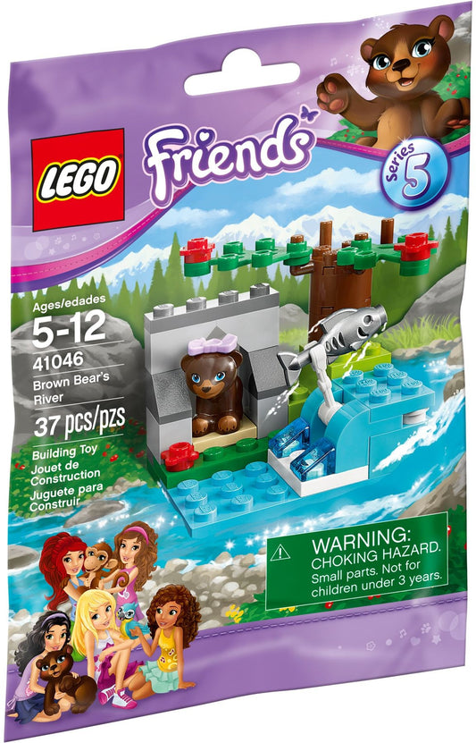 LEGO 41046 Brown Bear's River Cub & Cave Playset - Auzzistore