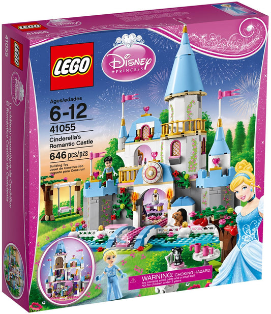 LEGO 41055 Cinderella's Romantic Castle: Prince Charming, Ball, & Animals - Auzzistore