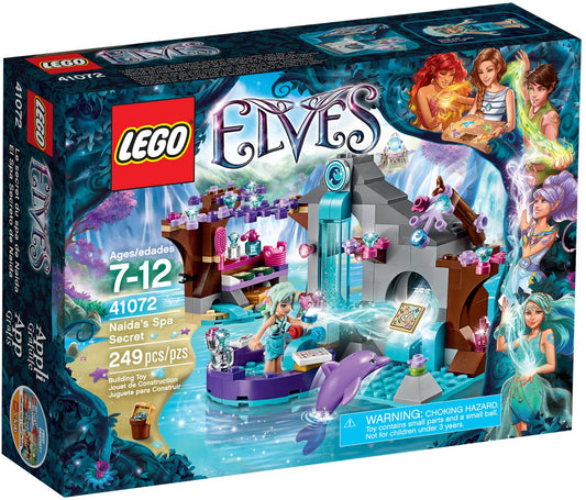 LEGO 41072 Naida's Secret Spa - Elves Dolphin Waterfall Playset - Auzzistore