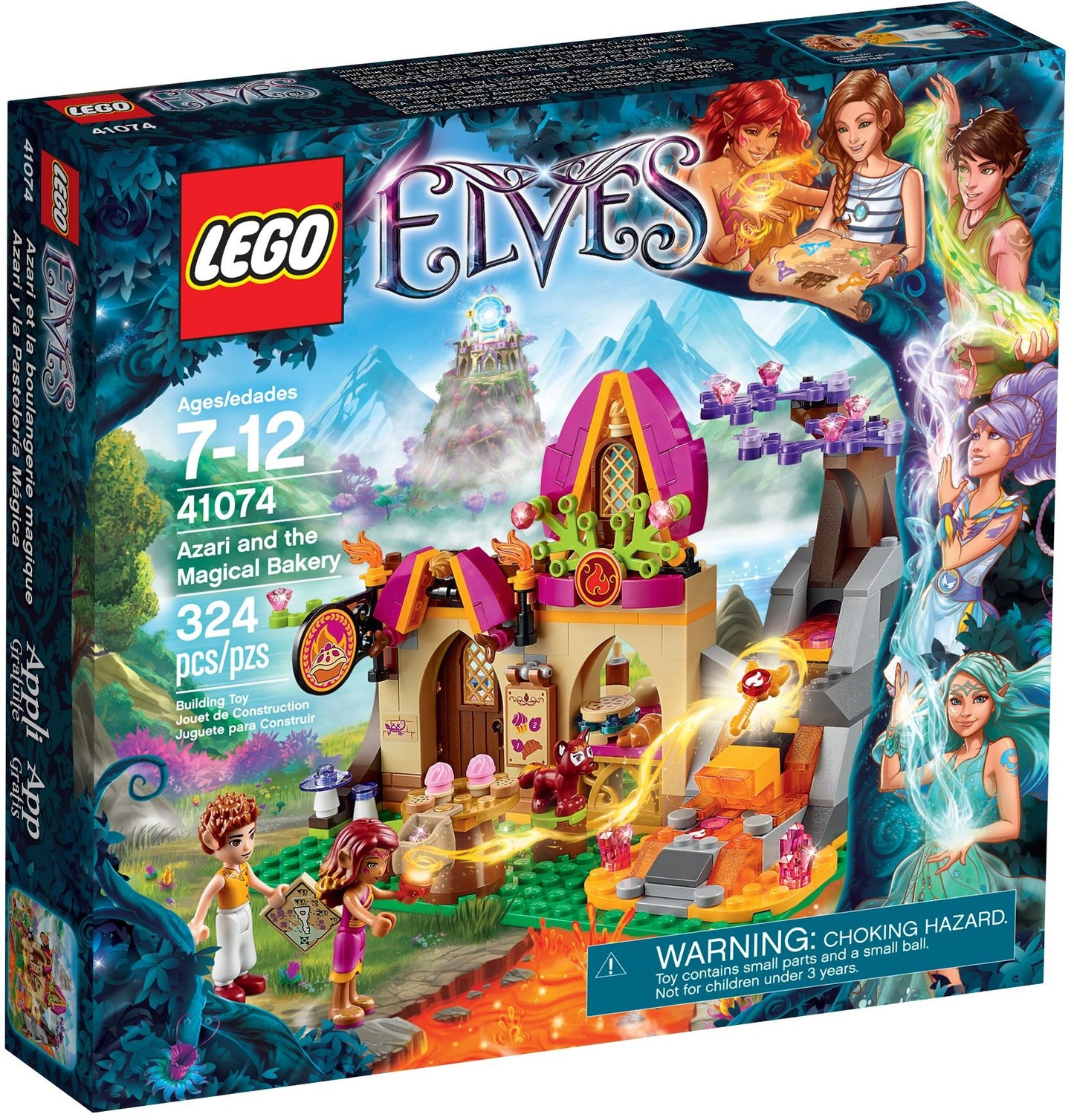 LEGO 41074 Azari & the Magical Bakery Fire Key