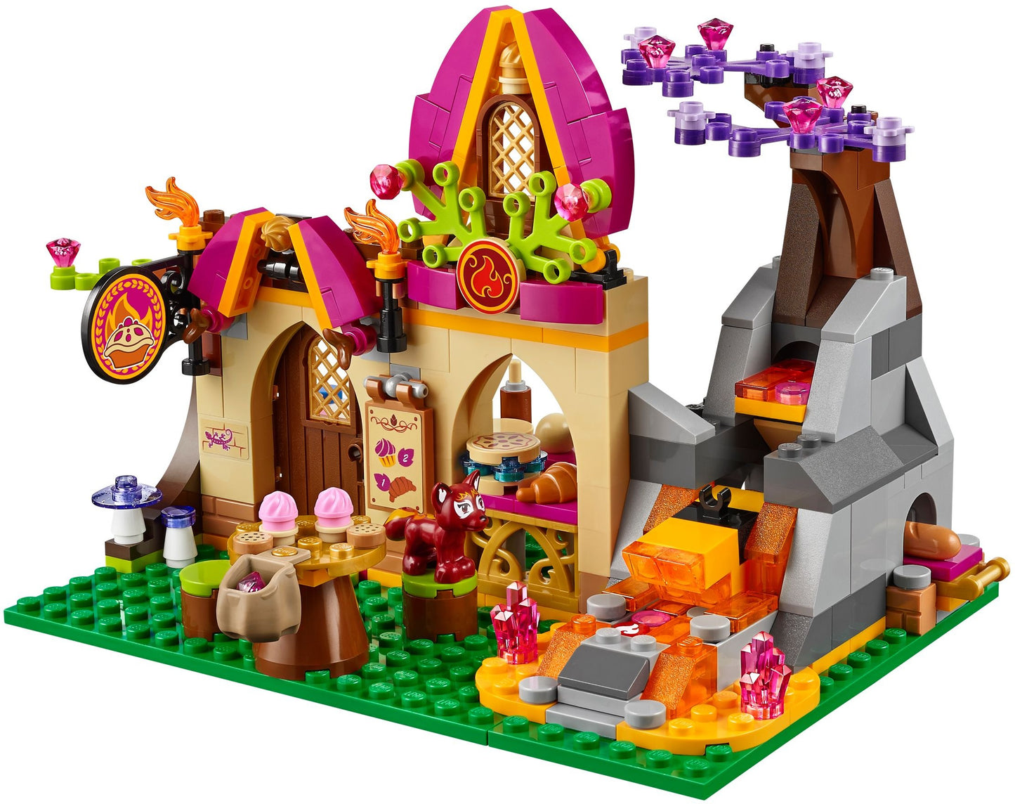 LEGO 41074 Azari & the Magical Bakery Fire Key