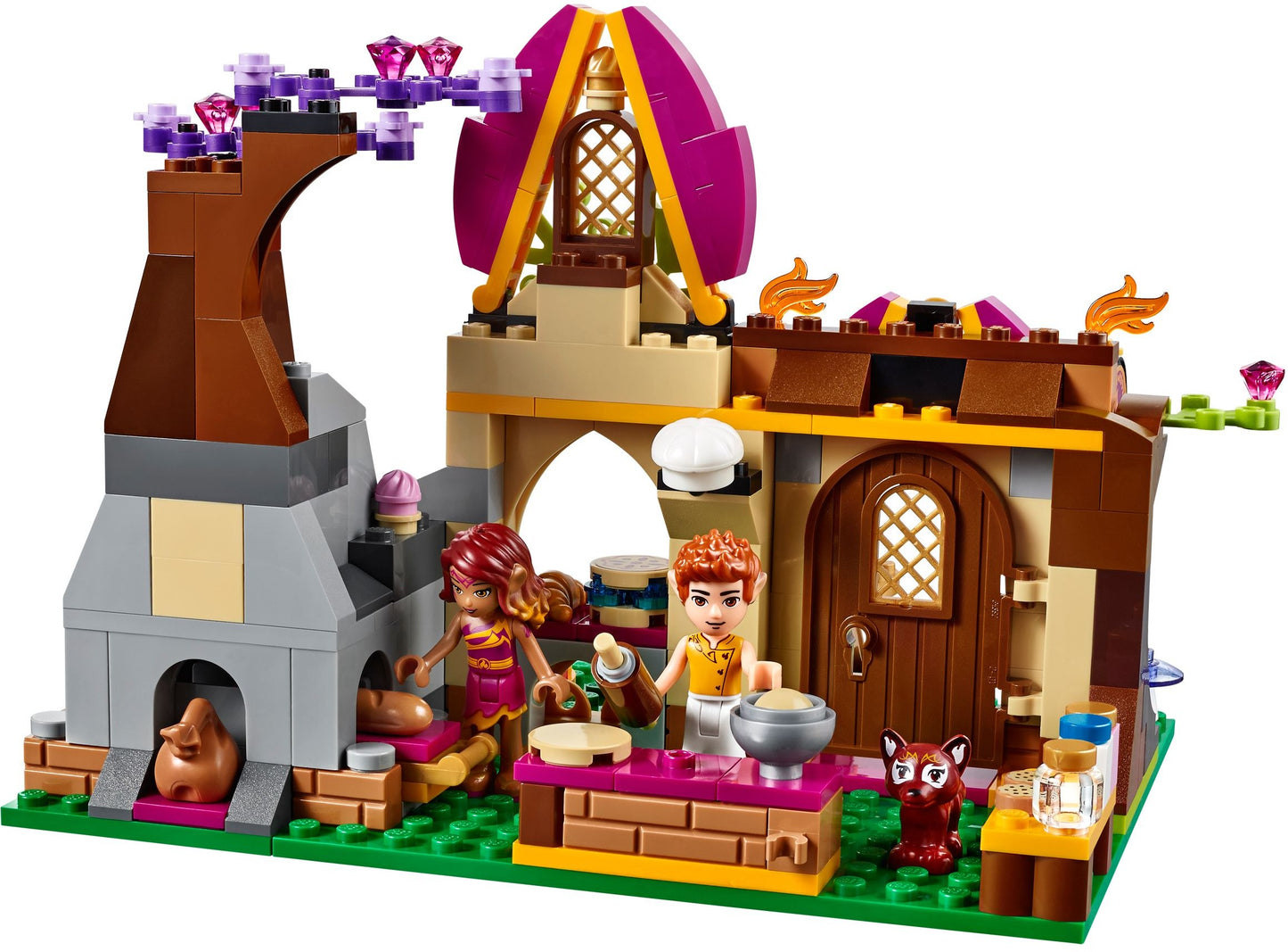 LEGO 41074 Azari & the Magical Bakery Fire Key