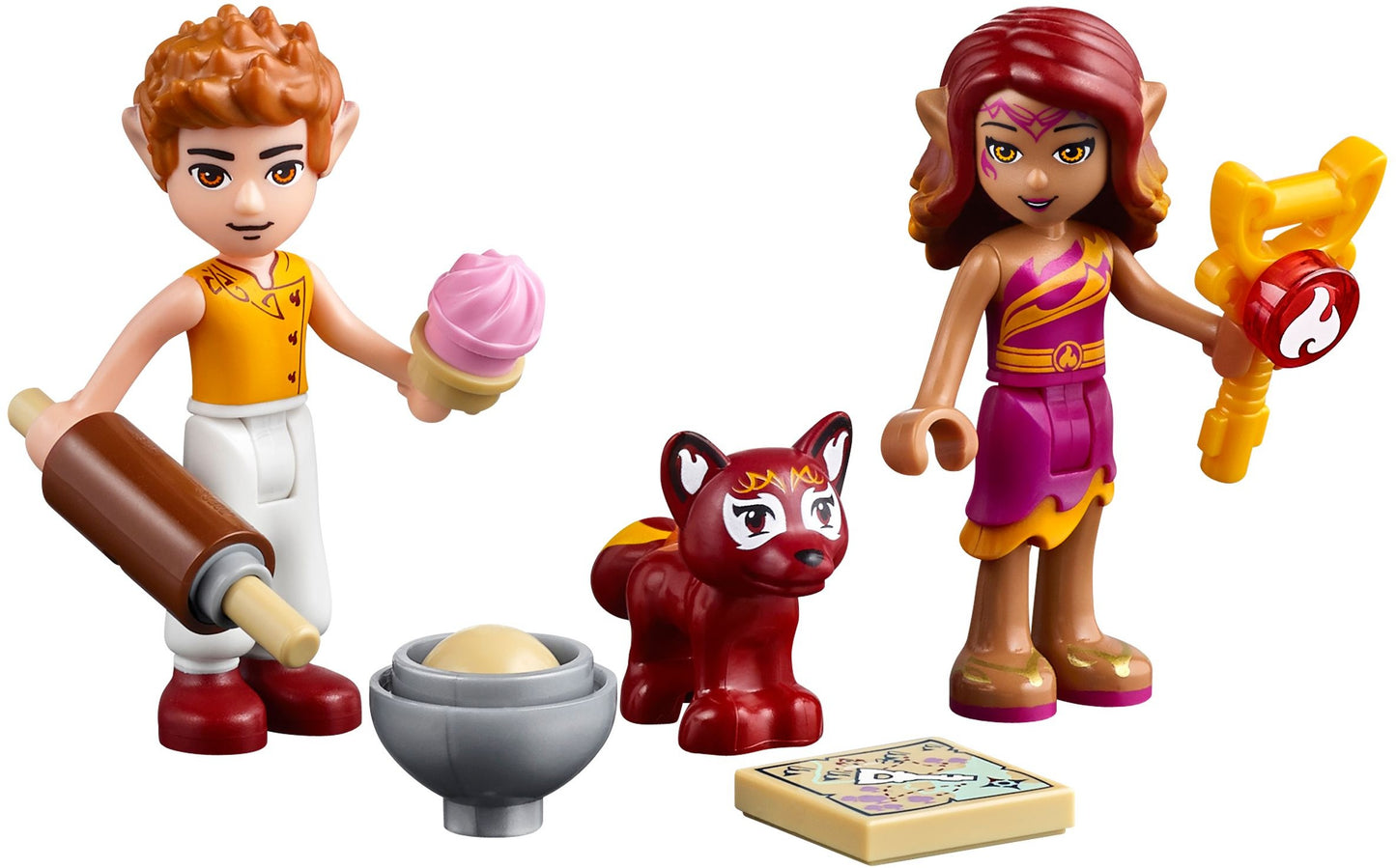 LEGO 41074 Azari & the Magical Bakery Fire Key