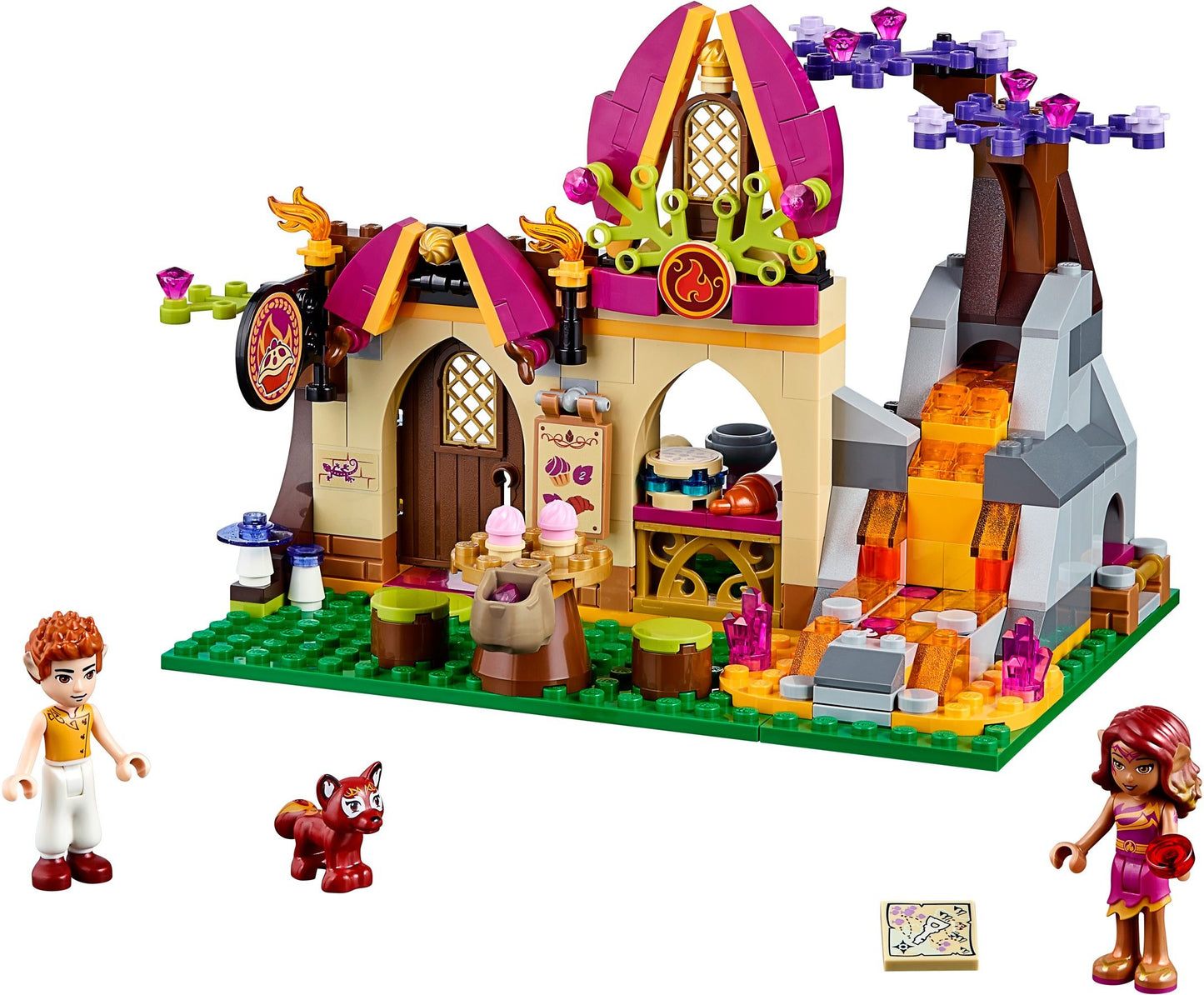 LEGO 41074 Azari & the Magical Bakery Fire Key