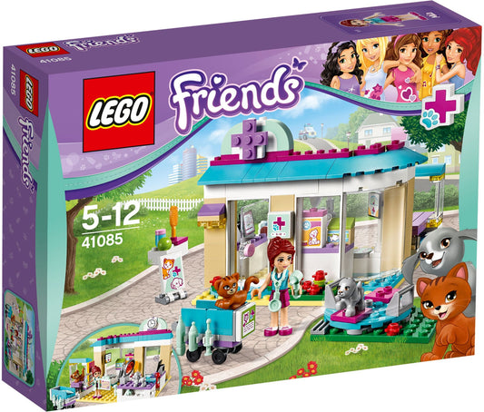 LEGO 41085 Vet Clinic: Pet Rescue & Care Playset - Auzzistore