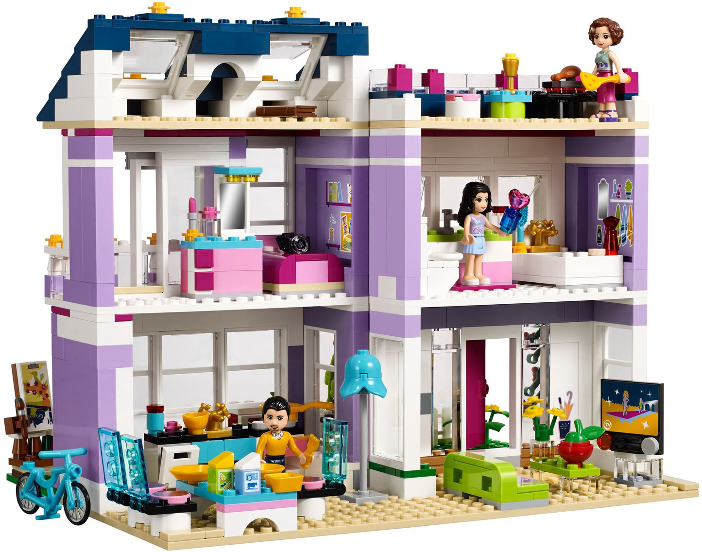 LEGO 41095 Emma's House: Build, Customize & Hang Out!