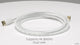 Antsig 2m HDMI Cable - White - Ultra HD 4K - Gold-Plated Connectors