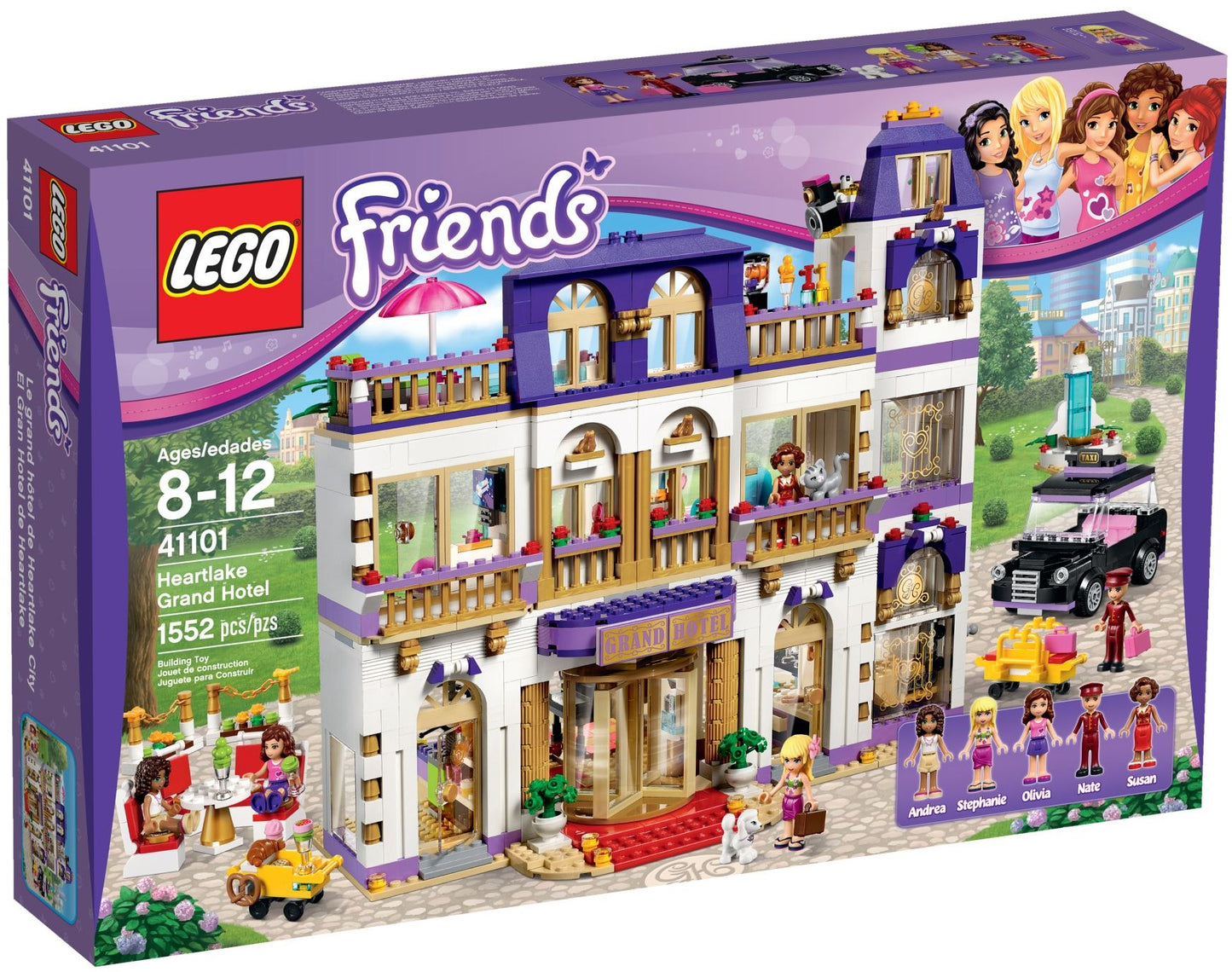 LEGO 41101 Heartlake Grand Hotel: Build, Play, & Stay!
