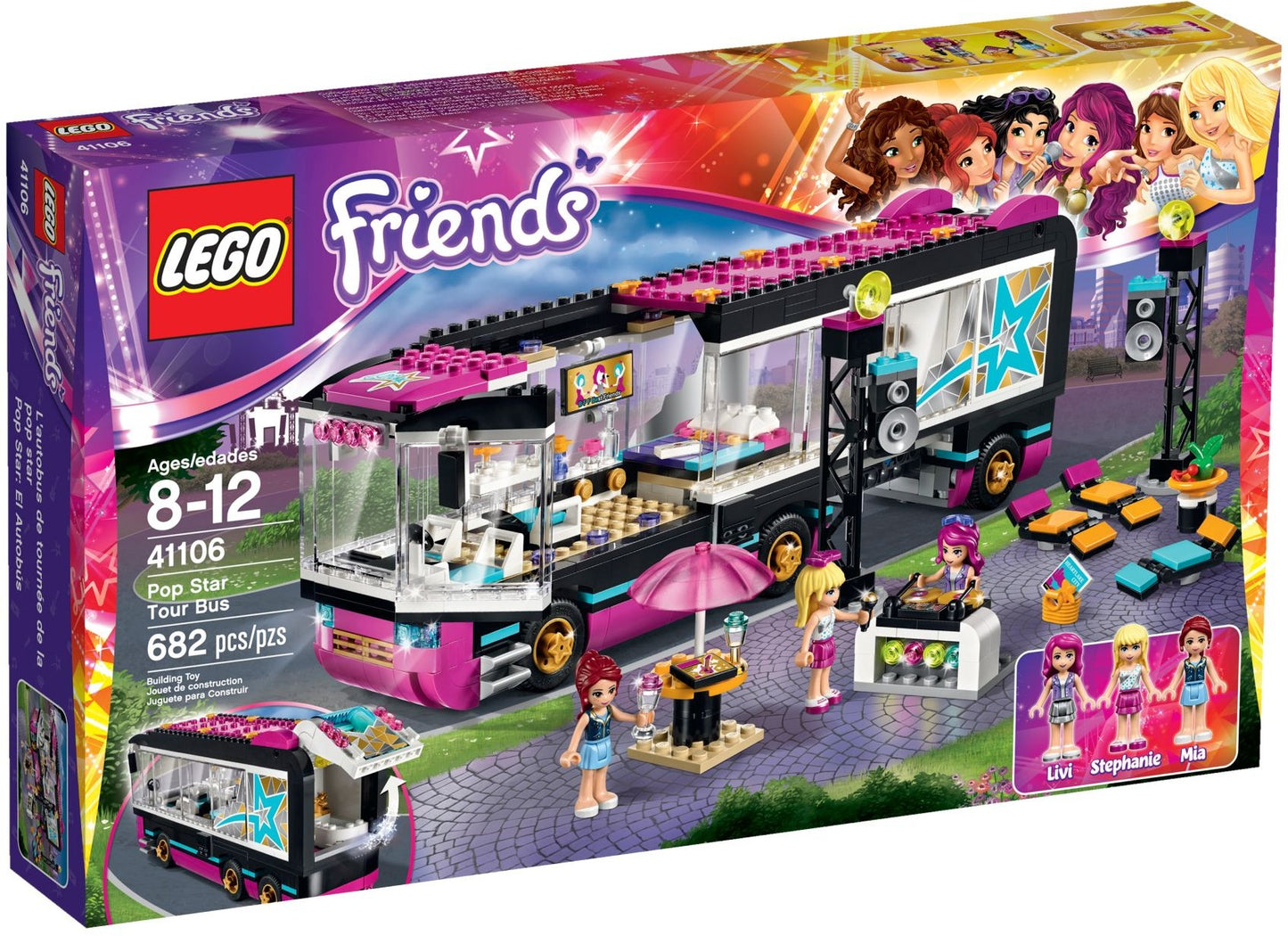 LEGO 41106 Pop Star Tour Bus: Livi's Rockin' Road Trip