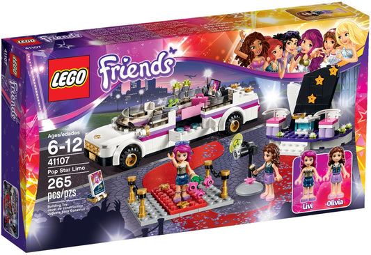 LEGO 41107 Pop Star Limo with Livi & Olivia Mini-dolls - Auzzistore