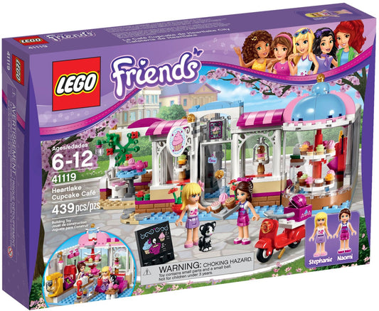 LEGO 41119 Heartlake Cupcake Cafe: Build, Bake & Deliver! - Auzzistore