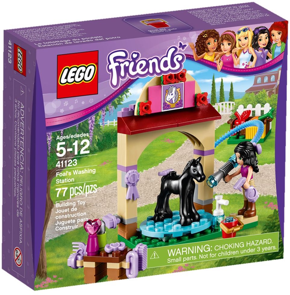 LEGO 41123 Foal's Washing Station: Pamper Emma's Pony