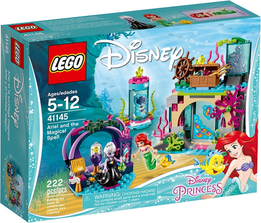 LEGO 41145 Ariel’s Magical Cave Transformation with Ursula & Flounder - Auzzistore
