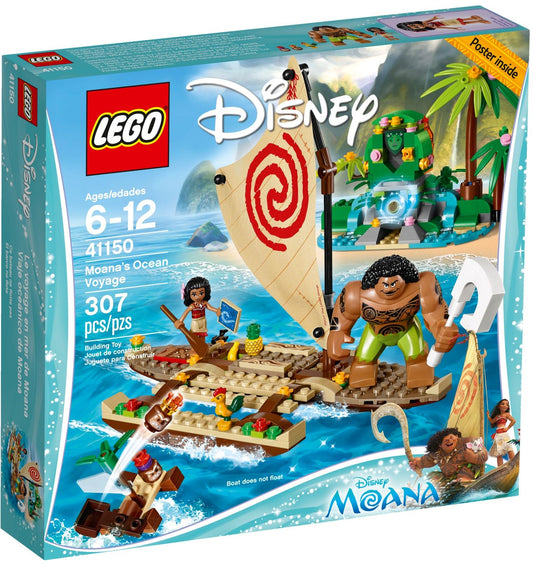 LEGO 41150 Moana’s Ocean Voyage Boat & Te Fiti Island - Auzzistore