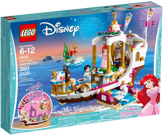 LEGO 41153 Ariel's Royal Celebration Boat - Disney Princess Wedding Ship - Auzzistore