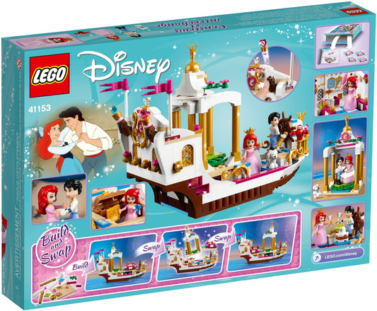 LEGO 41153 Ariel's Royal Celebration Boat - Disney Princess Wedding Ship – view 2 - Auzzistore
