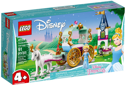 LEGO 41159 Cinderella's Carriage Ride | Disney Princess 4+ Set - Auzzistore