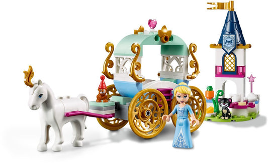 LEGO 41159 Cinderella's Carriage Ride | Disney Princess 4+ Set – view 2 - Auzzistore