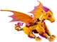 LEGO 41175 Fire Dragon's Lava Cave Playset with Zonya Dragon – view 7