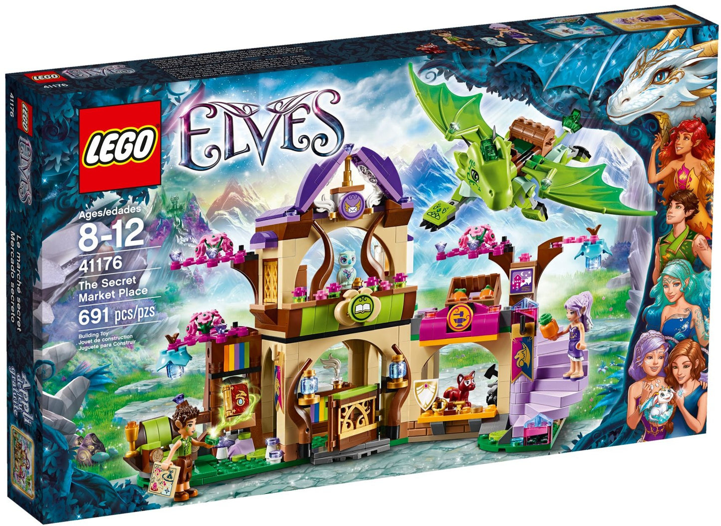 LEGO 41176 Elves Secret Market Place Dragon & Animal Set