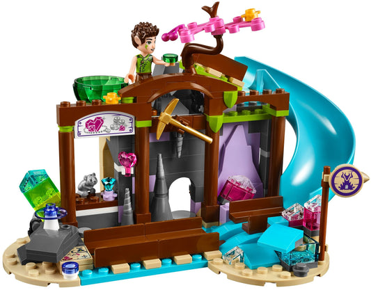 LEGO 41177 Elves Precious Crystal Mine Playset with Baby Dragon – view 2 - Auzzistore