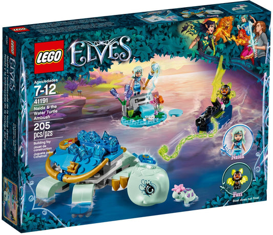 LEGO 41191 Naida & the Water Turtle Ambush Elves Set - Auzzistore