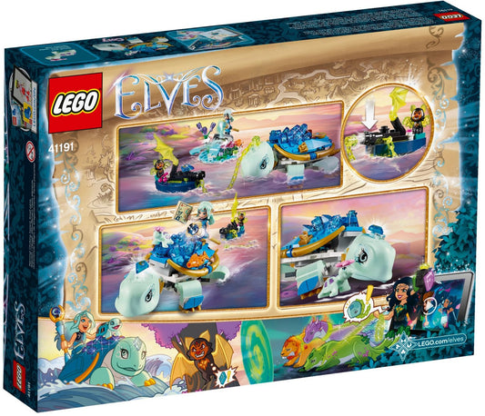 LEGO 41191 Naida & the Water Turtle Ambush Elves Set – view 2 - Auzzistore