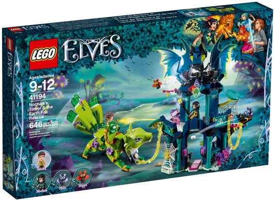 LEGO 41194 Noctura's Tower & Earth Fox Rescue - Auzzistore