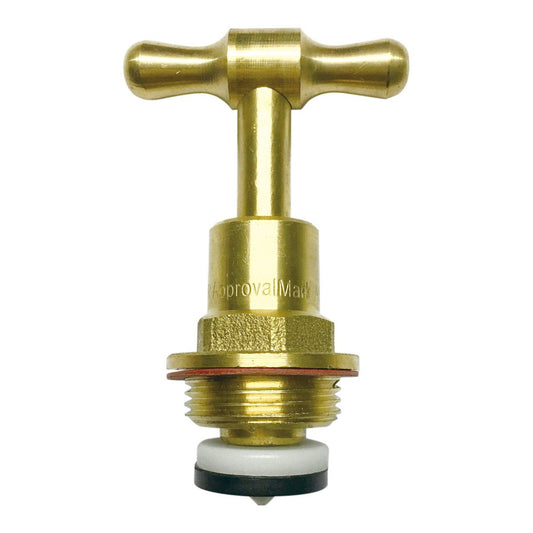 Kinetic 20mm Brass Garden Tap Top Assembly - Lead-Free - Watertight Seal - Auzzistore