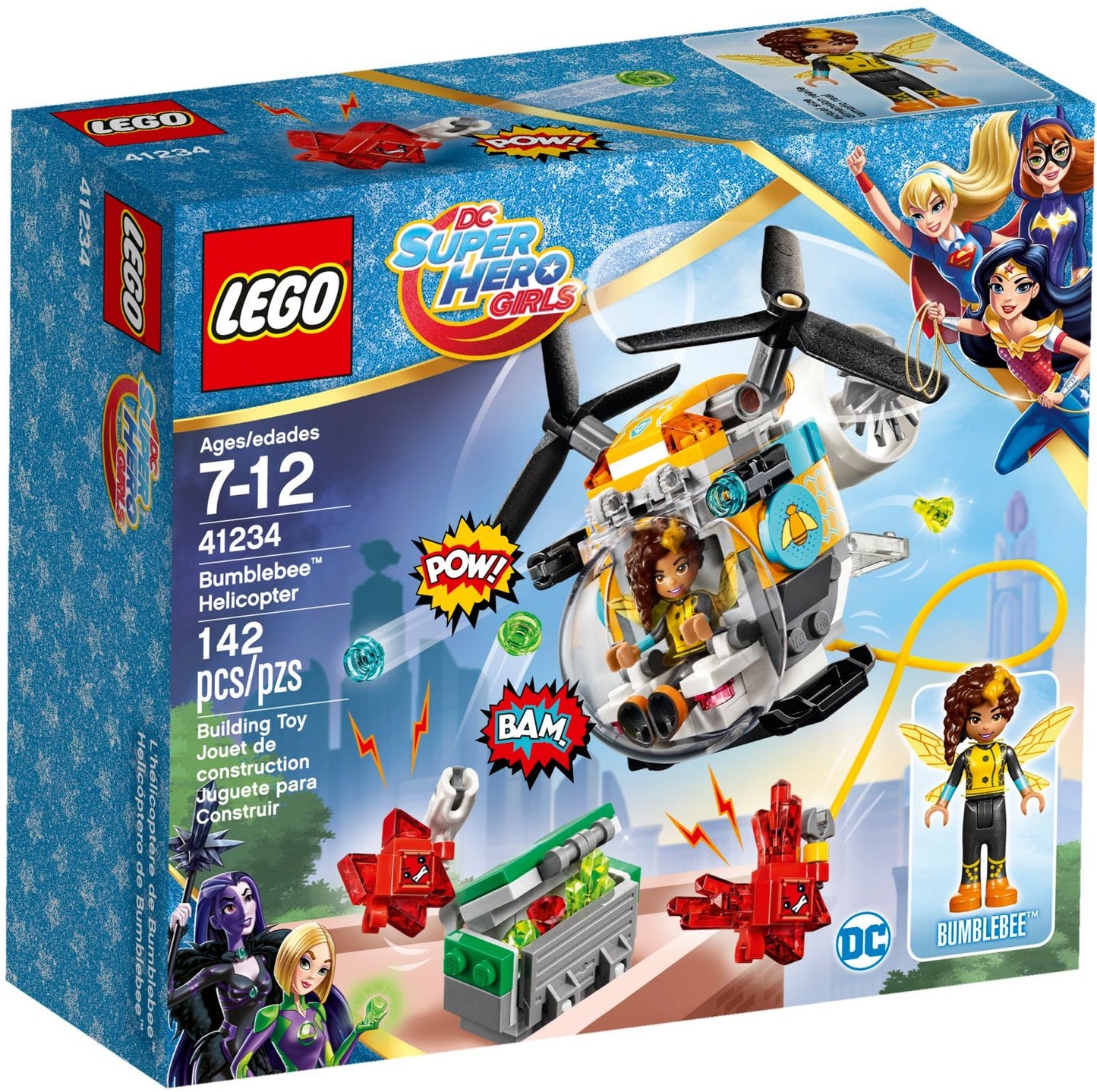 LEGO 41234 Bumblebee Helicopter with Kryptomites