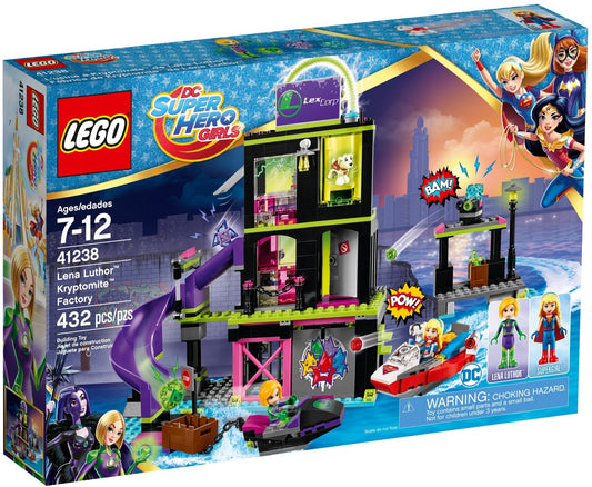 LEGO 41238 Lena Luthor Kryptomite Factory Supergirl DC Superhero Girls - Auzzistore