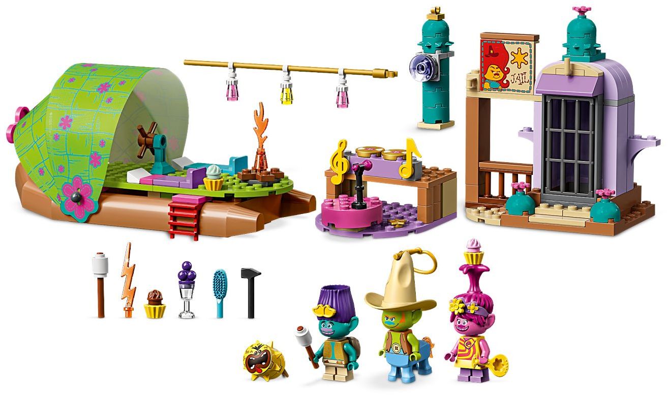LEGO Trolls World Tour Lonesome Flats Raft Adventure 41253 Kids Building Kit- Auzzi Store