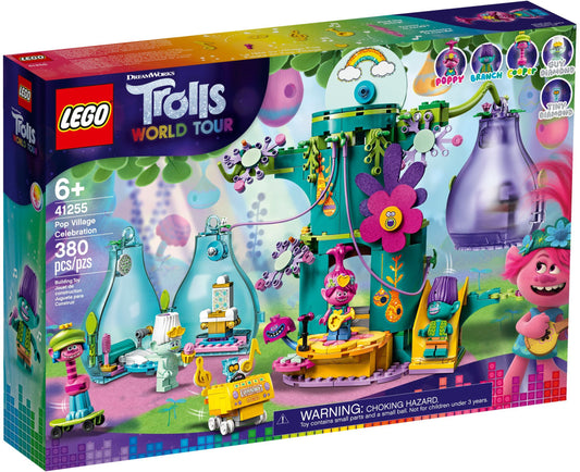 LEGO 41255 Trolls World Tour Pop Village Celebration