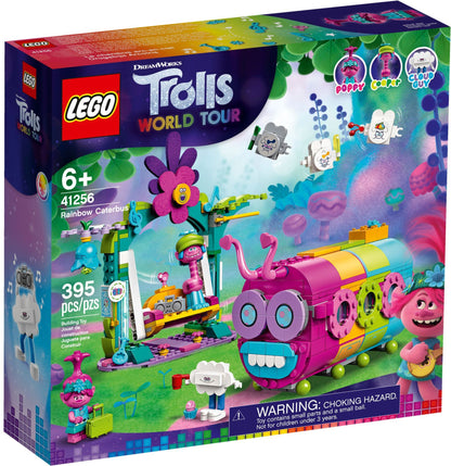 LEGO 41256 Trolls World Tour Rainbow Caterbus Building Set