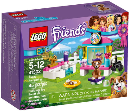 LEGO 41302 Puppy Pampering Playset: Dog Grooming Kit & Bath