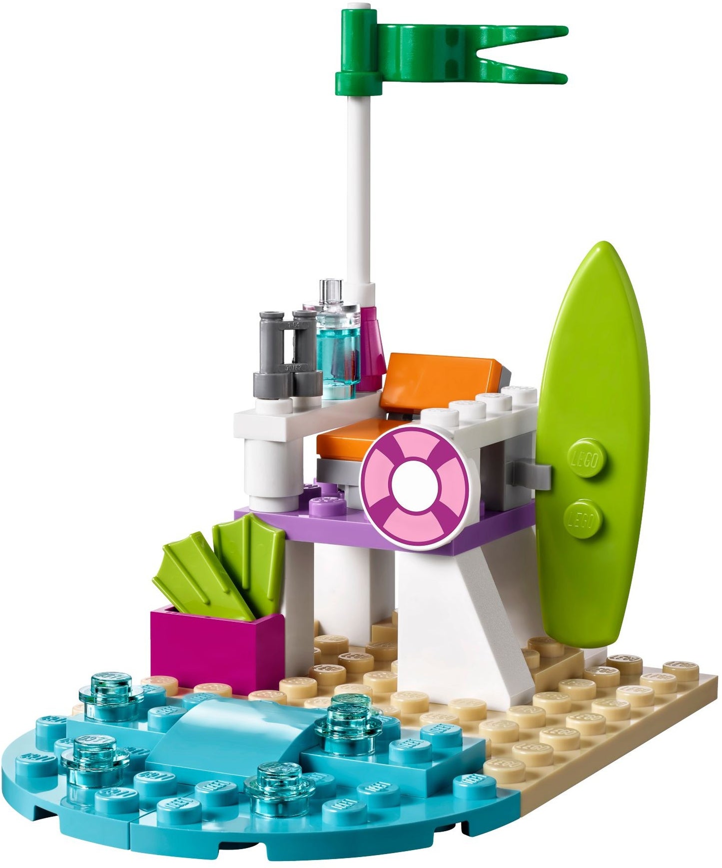LEGO 41306 Mia's Beach Scooter with Sidecar & Pug
