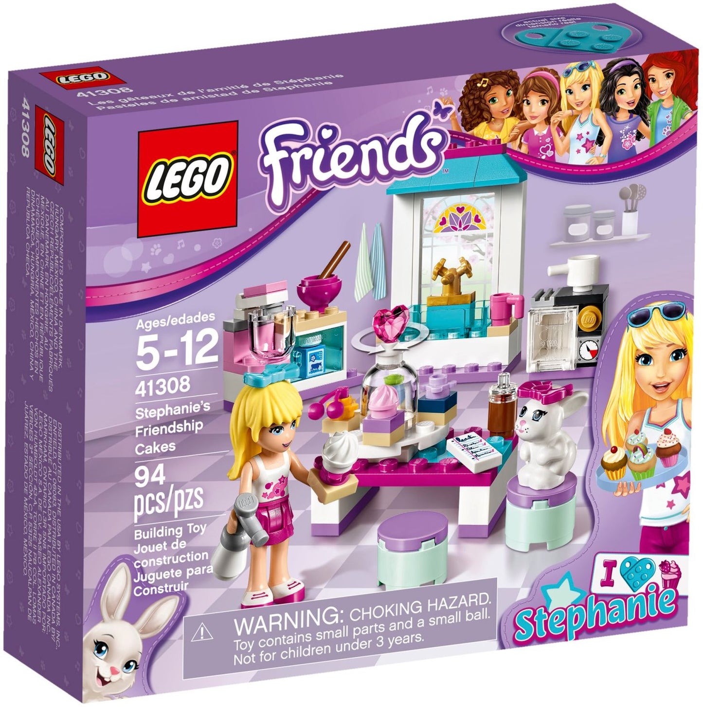 LEGO 41308 Stephanie's Friendship Cakes Baking Kitchen Playset