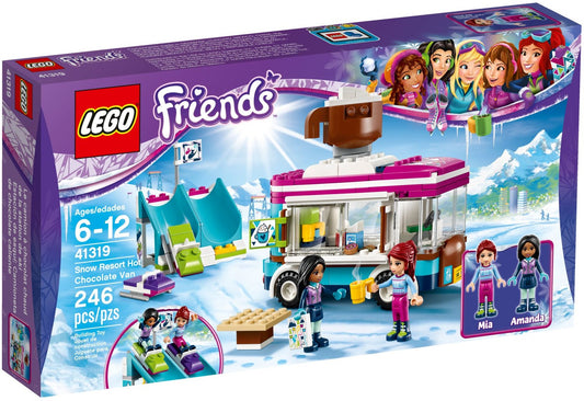 LEGO 41319 Snow Resort Hot Chocolate Van with Slide - Auzzistore