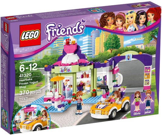 LEGO 41320 Heartlake City Frozen Yogurt Shop with Olivia & Julian - Auzzistore