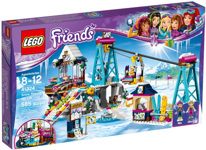 LEGO 41324 Friends Snow Resort Ski Lift with Mia & Olivia