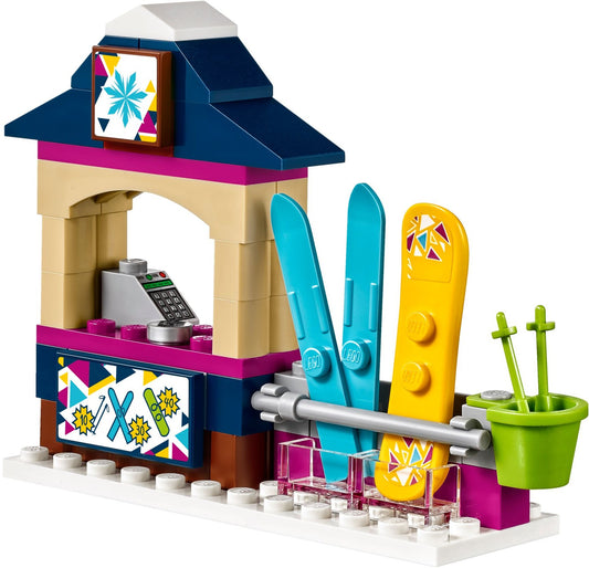 LEGO 41324 Friends Snow Resort Ski Lift with Mia & Olivia – view 2 - Auzzistore