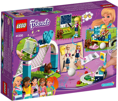 LEGO 41330 Stephanie's Soccer Practice Playset: Goal & Training Fun