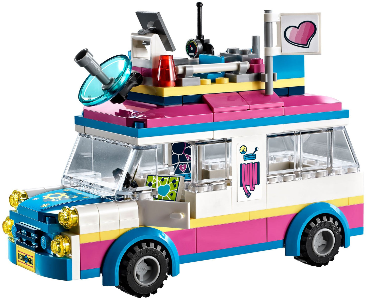 LEGO 41333 Olivia's Mission Vehicle: Rescue Cat in Heartlake City Park