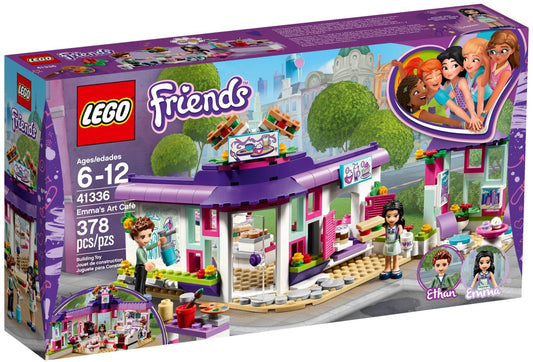 LEGO 41336 Emma's Art Café - Building Toy with Mini-Dolls - Auzzistore