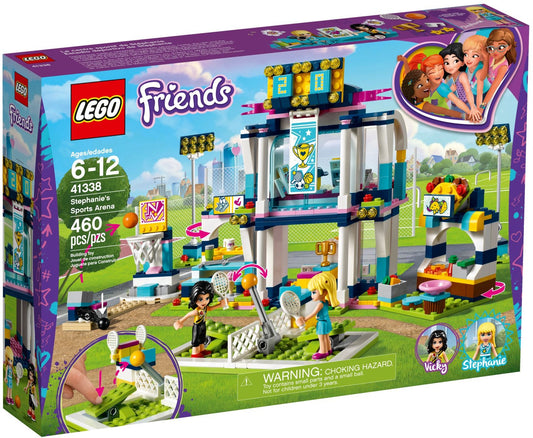LEGO 41338 Stephanie's Sports Arena: Tennis, Basketball & Fun! - Auzzistore