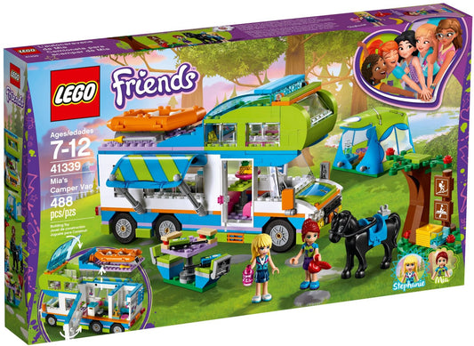 LEGO 41339 Mia's Camper Van: Camping Adventure with Horse & Accessories - Auzzistore